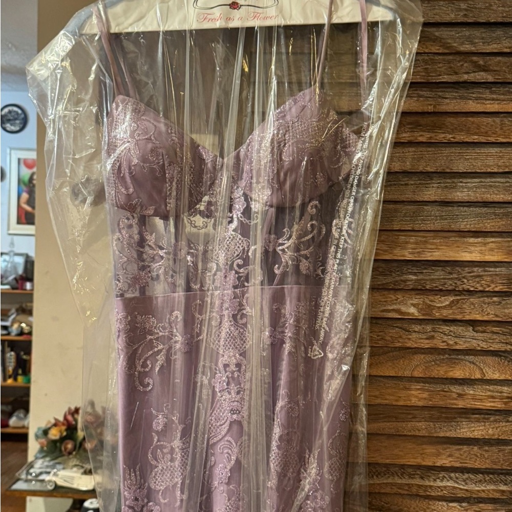 Lavender Lace Dress